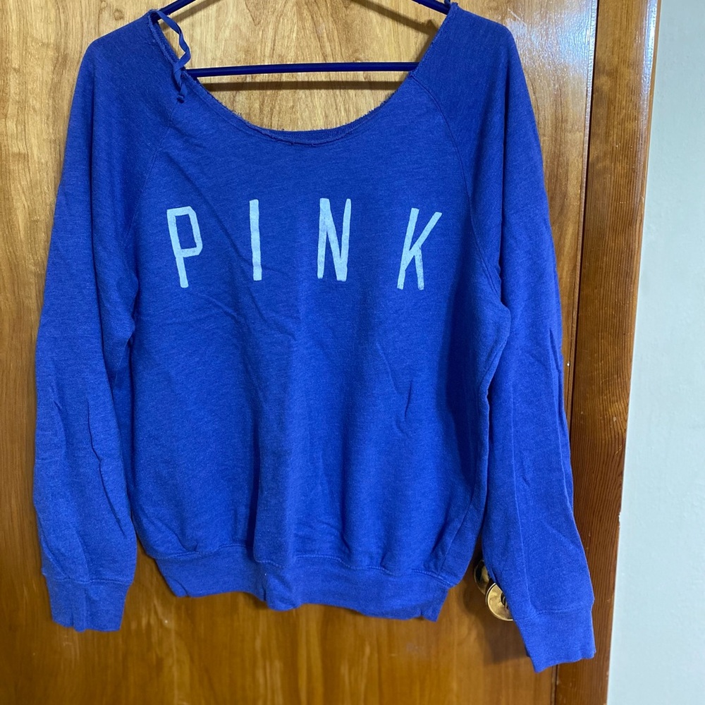 PINK Victoria's Secret Royal Blue Top